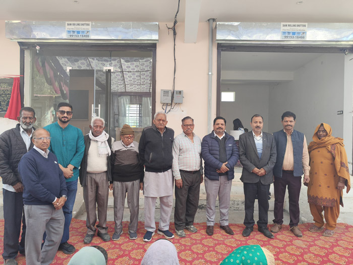 Inaugurated the newly constructed building of Lalsinghi Agricultural Cooperative Society.